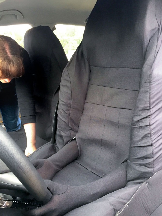 “ghostdriver” car seat costume
