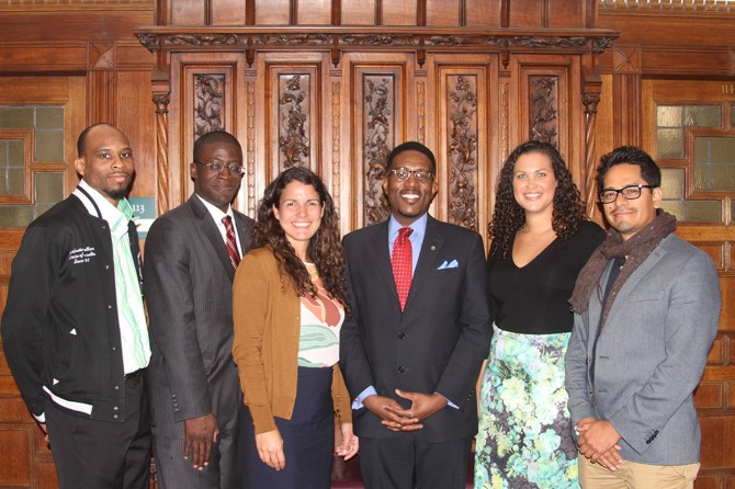 Students at the Yale Bouchet Conference on Diversity and Graduate Education