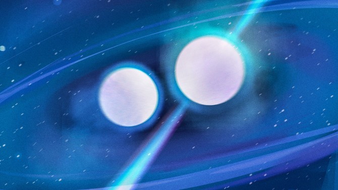 Milky Way neutron star pair illuminates cosmic cataclysms