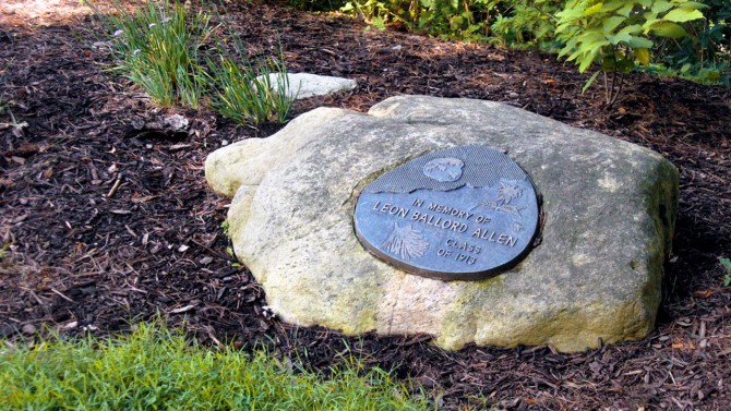 Leon Ballord Allen plaque