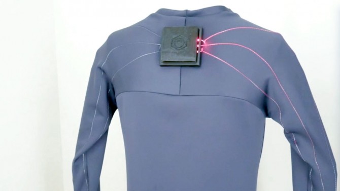 Light Lace integrated smart garments
