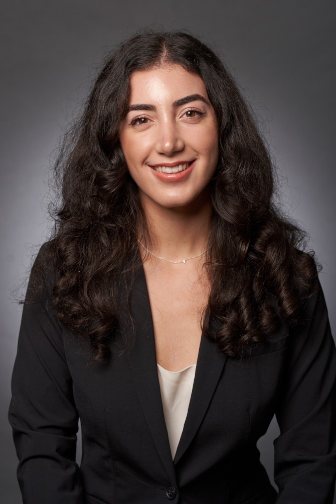 Cornell Law student Camilah Hamideh '22