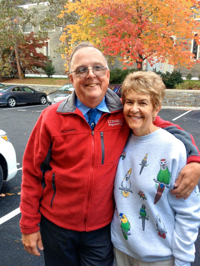 John A. Swanson ’61, M.Eng. ’63, and Janet Swanson.