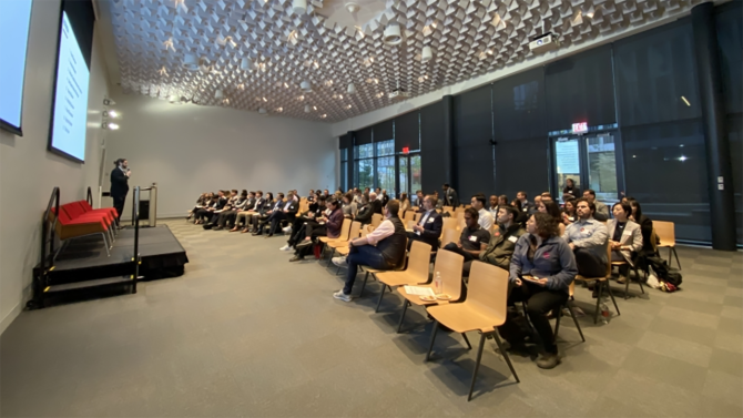 Audience at the BRV Annual Meeting