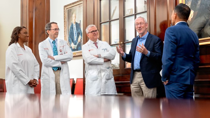 Interim President Michael I. Kotlikoff at Weill Cornell Medicine