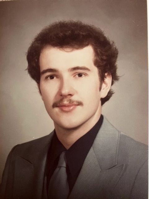 Jeff Fearn '82 as a senior, in his Cornell yearbook photo