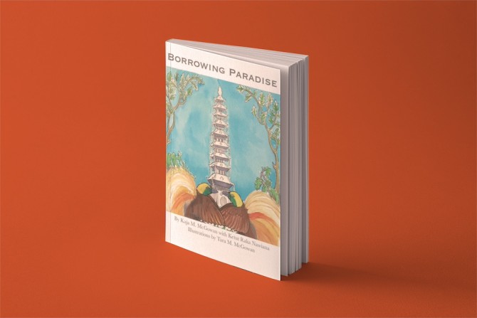 Book cover: Borrowing Paradise