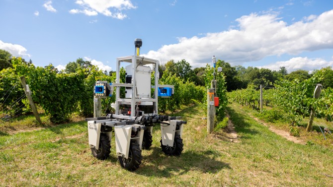 The PhytoPatholoBot at Cornell AgriTech.