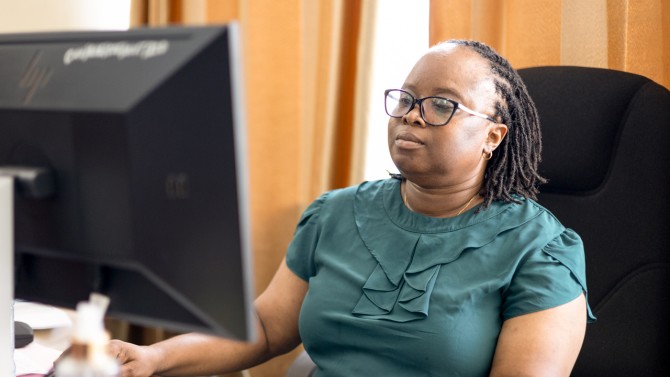 Dr. Adolfine Hokororo, M.S. ’14, a pediatrician and clinical epidemiologist, is among the founders of the Weill Bugando chapter of the Women in Global Health Research Initiative.