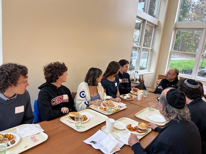people sitting around a table