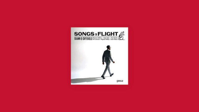 Record album cover; Songs in Flight
