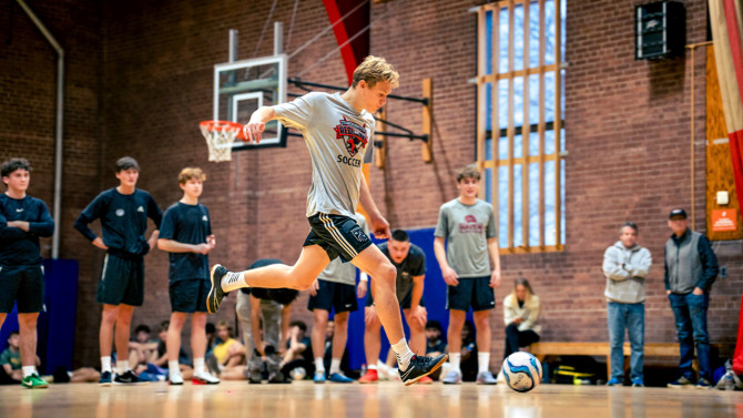 Nearly 90 participants formed 16 teams to participate in the fourth annual Lurie Cup at the Corning YMCA.