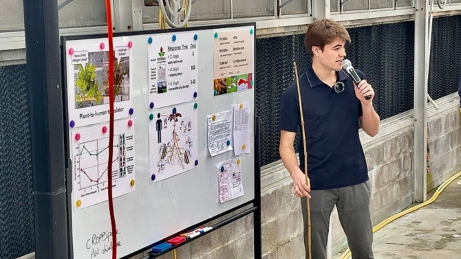 Jacob Belding presents on the RedAlert Closed-Loop system.