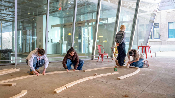 Dragon Day showcases first-year architecture students' creativity and construction chops. Starting at 1 p.m. on March 27, they'll parade the dragon they've designed around and into the Arts Quad.