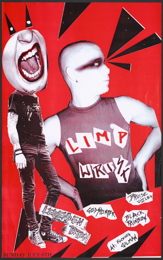Limp Wrist challenged the machismo of hardcore with playful queerness and an outrageous sense of camp.