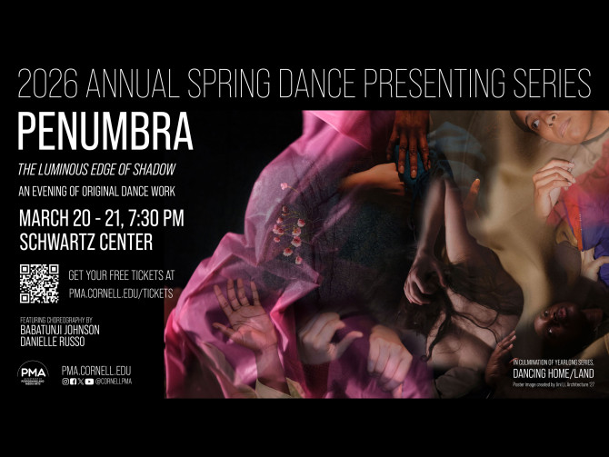 Poster: 2026 Annual Spring Dance Presenting Series