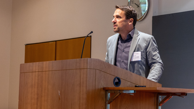 Smolka provides introductory comments