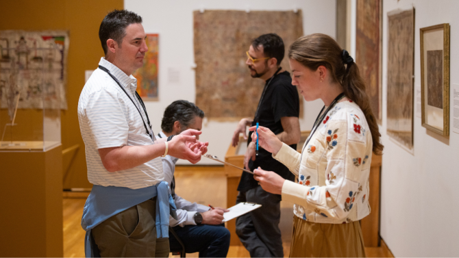 Participants explored Cornell's Ithaca and NYC campuses, including visits to the Johnson Museum of Art, creating opportunities to connect with one another while experiencing the broader university community.