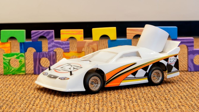 Toy car used in study