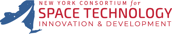 logo of New York state that reads New York Consortium for Space Technology Innovation & Development