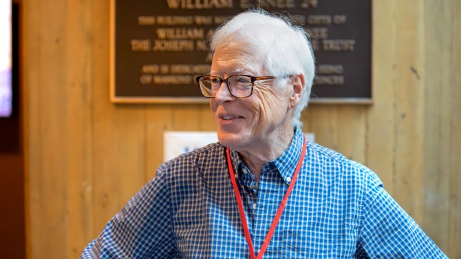 Rick Allmendinger, professor emeritus of Earth and atmospheric sciences, in Cornell Engineering, was honored for his retirement at a June Cornell Andes Project event.