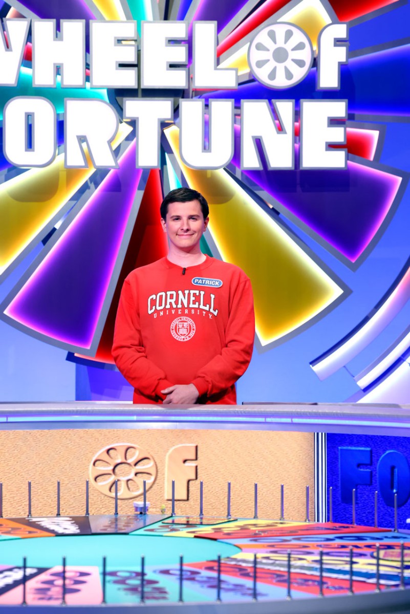 Patrick Mehler '23 spins and wins on 'Wheel of Fortune' | Cornell