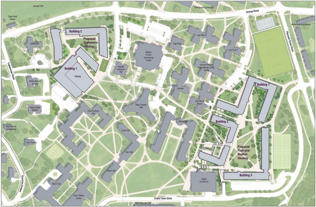 Display Visualizes North Campus Residential Expansion | Cornell Chronicle