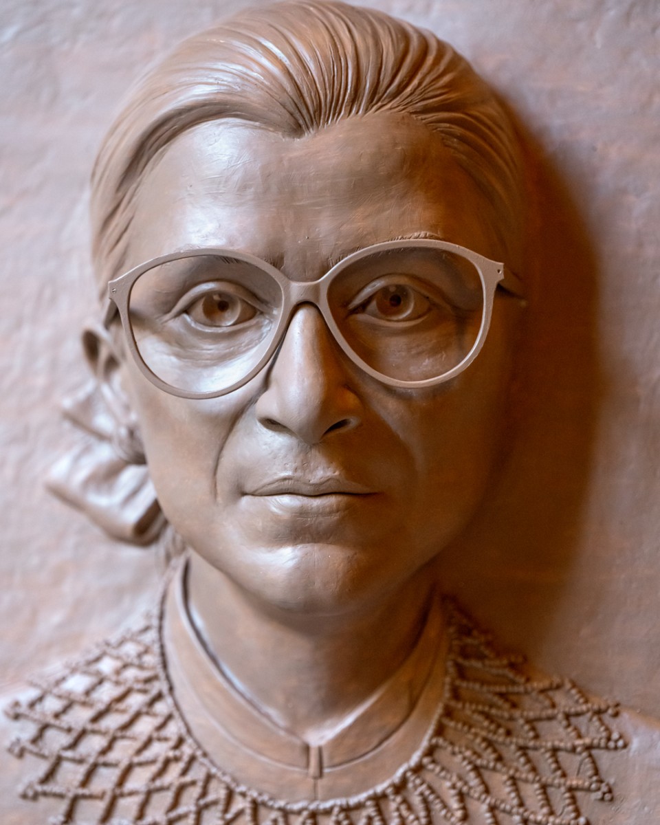 Ruth Bader Ginsburg ’54 Carved Portrait To Adorn NYS Capitol | Cornell ...