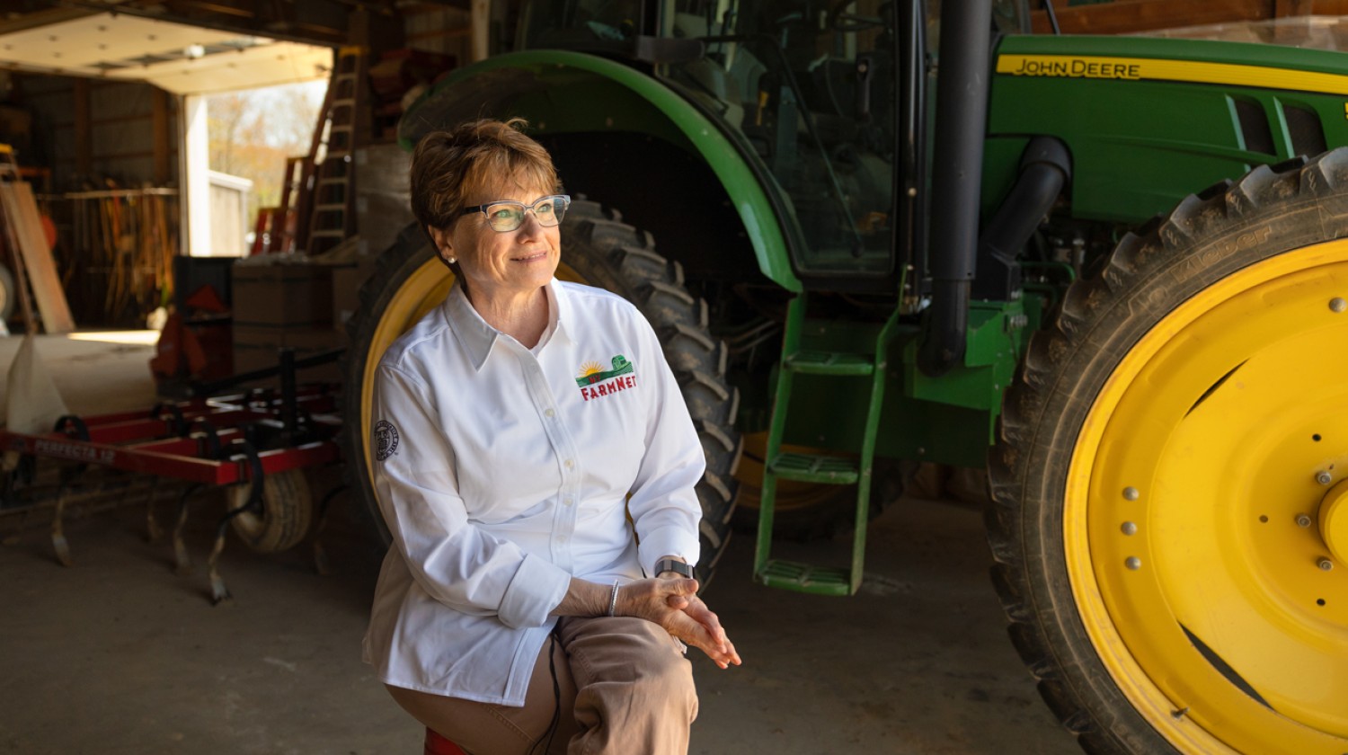 Becky Wiseman, a New York FarmNet family consultant, is a licensed clinical social worker who has worked with farmers on Long Island for 30 years.