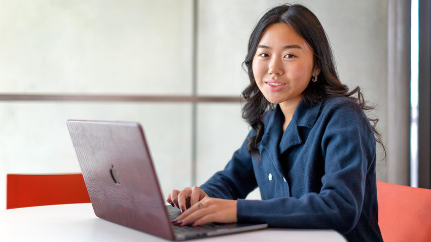 Emily Cho '28, an information sciences, systems and technology major in Cornell Bowers Computing and Information Science and Cornell Duffield College of Engineering, founded Juvie for STEM when she was 13. Today, the organization has more than 7,000 active volunteers, and L'Oréal Paris USA has named Cho a 2026 Women of Worth honoree.