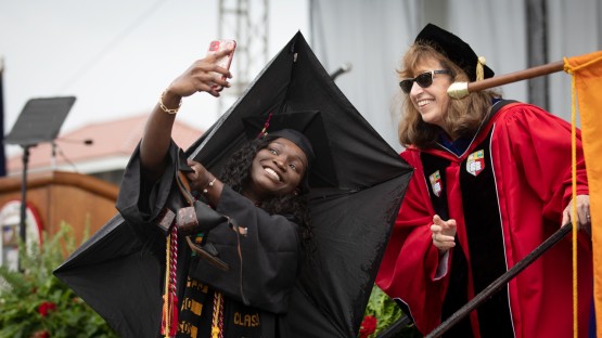 Pollack to grads: 'Have an influence that will matter' - Vimarsana News