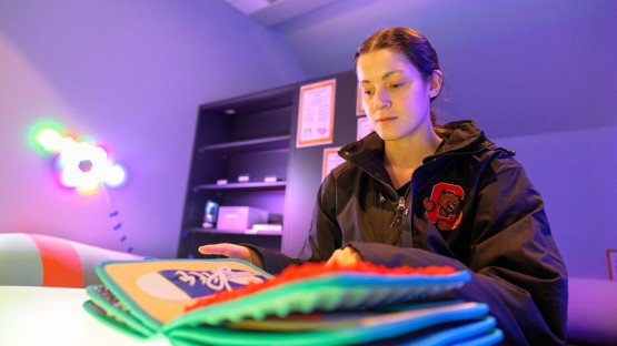 Stressed, overstimulated? New sensory room provides refuge