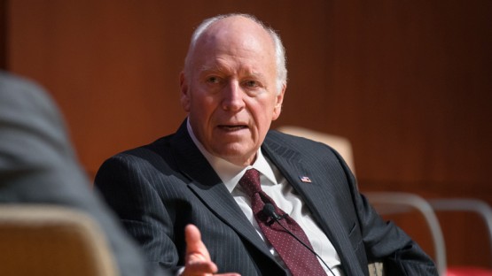 Former VP Cheney gives wide-ranging talk, Q&A | Cornell Chronicle