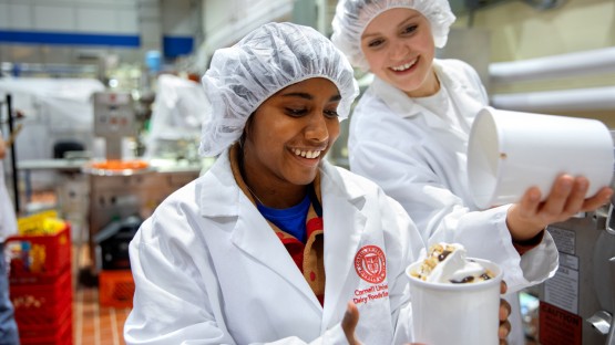 Students’ hot new ice cream offers pinch of cayenne | Cornell Chronicle