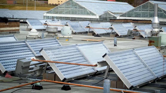 Sustainability efforts shine with new solar collectors - Vimarsana News