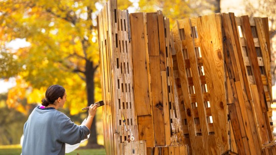 Cornell Council for the Arts installation