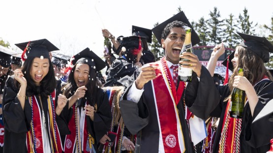 Pollack urges grads to 'seek comfort less – and courage more' - Vimarsana News