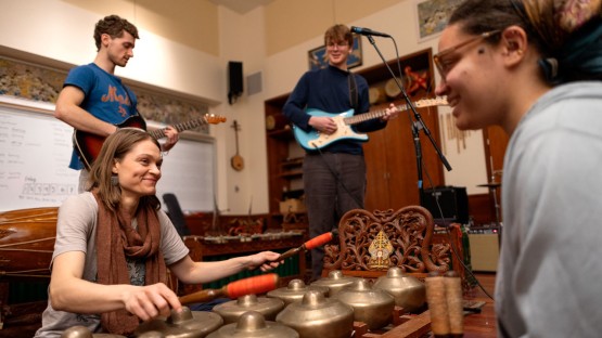 'Collaborative creativity' of Gamelan inspires student band | Cornell Chronicle