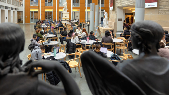 Temple of Zeus in Goldwin Smith Hall