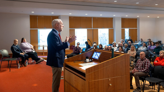 The President’s Address to Staff on Jan. 8.