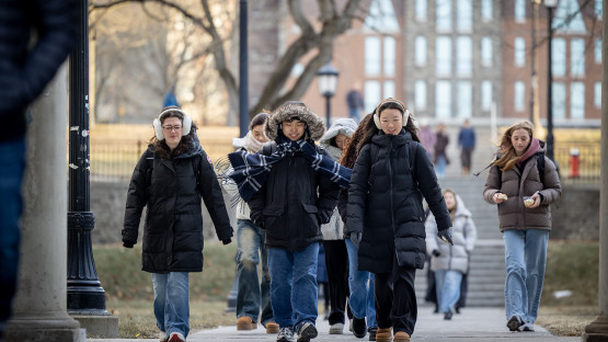 First day of classes for the spring semester. 