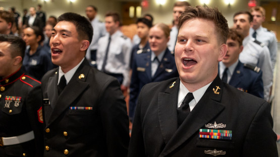 First 'mustangs' among Cornell ROTC's newly commissioned officers | Cornell Chronicle