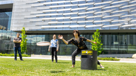 CIS summer social near Gates Hall