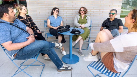 CIS summer social near Gates Hall