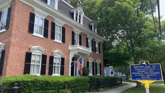 SCE's Dean Charles Jermy, Jr., honors July 4th and Cornell history in Homer, NY - Vimarsana News