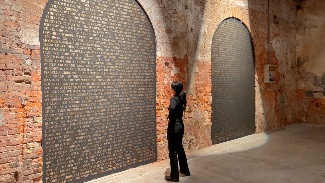 Installation at Venice Architecture Biennale.