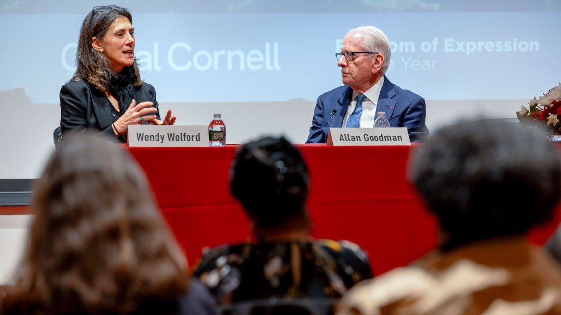 Cornell honored for work with international scholars Cornell