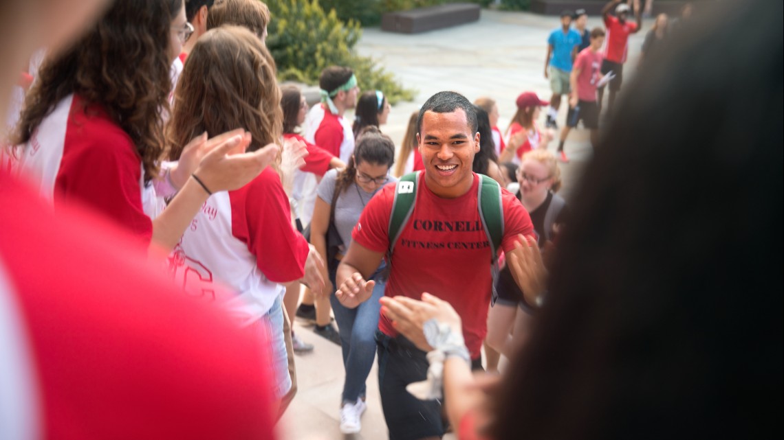 At Orientation, peers are ‘guide to all things Cornell’ for new