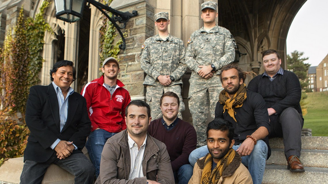 Members of the Undergraduate Veterans Association