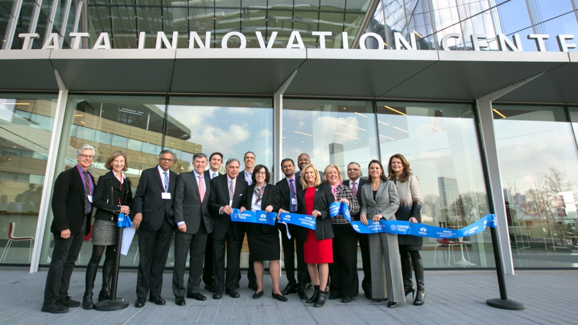 Cornell Tech Celebrates Tata Innovation Center S Launch Cornell